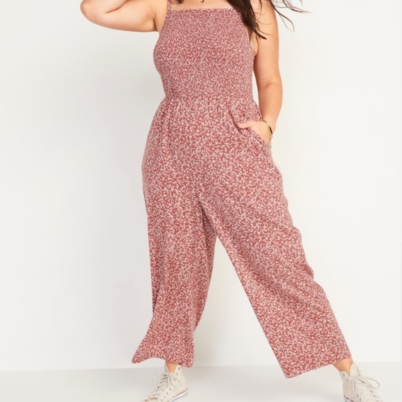 Old Navy Pants - Old navy Smocked Cami Jumpsuit